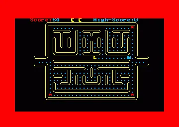 Chomper (UK) (1984) [Sixty Programs For The Amstrad CPC 464] screen shot game playing